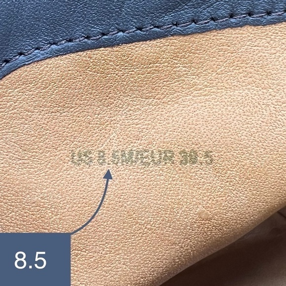 Via Spiga Mirren Ankle Boots Olive Brown Suede Wedge Heel Laced Women’s Size 8.5 - Picture 13 of 15